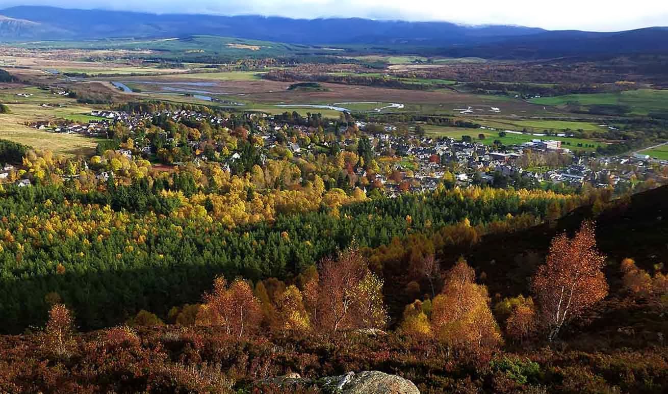 Kingussie From Creag Bheag